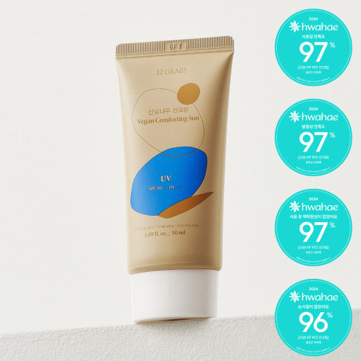 12GRABS Vegan Comforting Sunscreen 50ml
